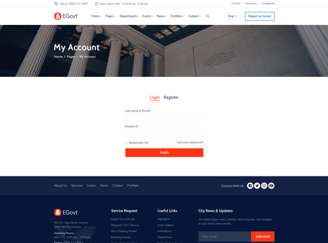 My Account