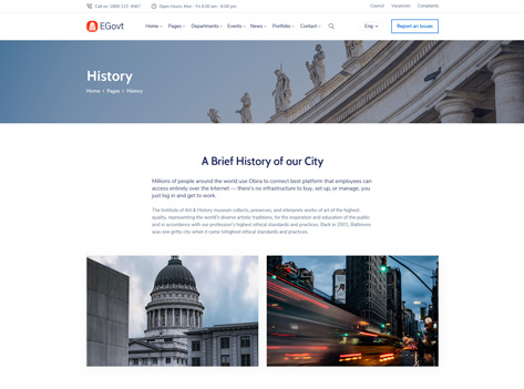 History