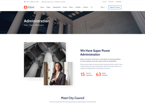 Team-page